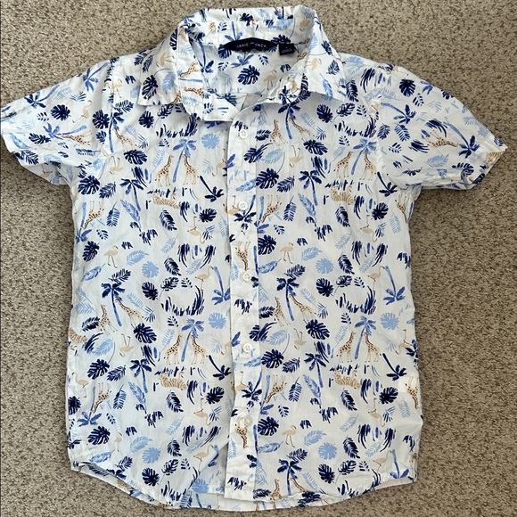 Janie & Jack Safari Poplin Shirt, 7 - Picture 2 of 8